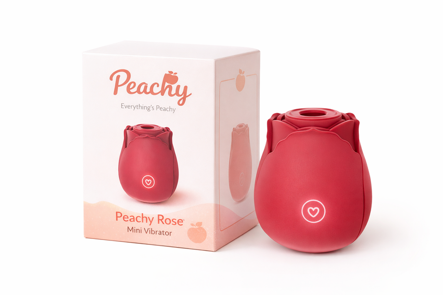Peachy Rose - Rose Clitoral Suction Stimulator